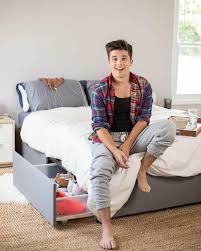 Urban modern mist gray queen platform storage bed storage bed. Realrooms Alden Platform Bed With Storage Drawers Beds Frames Bases Bedroom Furniture Cristap Pl