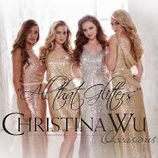 All That Glitters Bridesmaid Collection From Christina Wu Occasions Available A Stunning Bridesmaid Dresses Christina Wu Bridesmaid Dresses Glamorous Bride