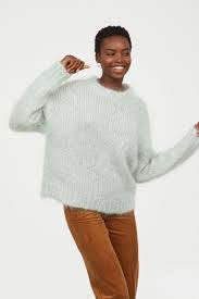 Black And Gold Sweater Dames Gebreide Trui Van Mohairmix Gebreide Truien Trui Gebreid