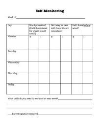 daily behavior charts for middle school google search