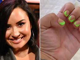 Already the songstress is back to multicolored teal tresses. Demi Lovato Dyed Her Hair Neon Green Photos Allure