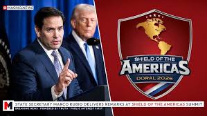 🇺🇸 Marco Rubio Delivers Remarks at Shield of the Americas Summit in  Doral, Florida [LIVE] - YouTube