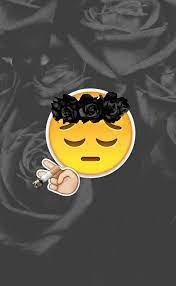 Multiple sizes available for all screen sizes. Black Wallpaper Emoji Hd Hd Emoji Wallpapers 70 Images Los Tu