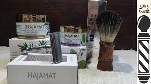 How to use shaving soap without a brush. Hajamat Shaving Products Shave Review And Use Youtube