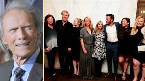 57 years after his first movie, the american icon is still looking good, strange political speeches aside. Clint Eastwood S 8 Kids Pose Together Including The Daughter He Didn T Know He Had Country Music Nation