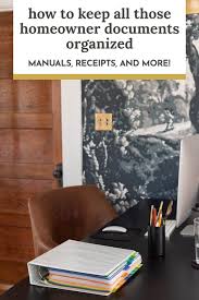 The Gold Hive Home Organization Maintenance And Improvement Binder How To Be An Organized Homeowner Jpg Home Maintenance Homeowner Home Binder