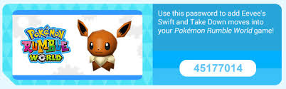 Pokemon rumble world cheat codes. It S Super Effective En Twitter Get Eevee In Pokemon Rumble World With Code 45177014 Pokemon Pkmncast Pokemonrumbleworld Http T Co 2zlhw0gyr4