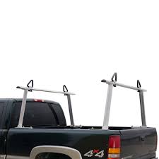Increase your pickup's versatility and cargo carrying capacity with this easily installed rack system. Erickson Aluminium Truck Bed Ladder Rack With Load Stops