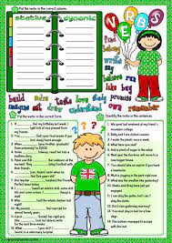 Verb Tenses Interactive And Downloadable Worksheet You Can Do The Exercises Online Or Download The Verb Teaching English Grammar English As A Second Language