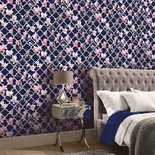 We did not find results for: Arthouse Magnolia Floral Trellis Navy Pink Metallic Wallpaper 908001