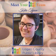 Meet Your LCPL Team: Katie Tyson has been with the library for 15 years.  Since being hired from a home-schooled volunteer assisting with inventory,  she's held many roles, starting as a co-op