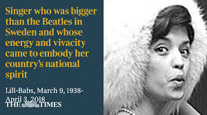 De andra gästerna var ett nytt band från liverpool. Times Obituaries On Twitter When The Beatles Made Their First Visit To Stockholm In 1963 To Appear On The Swedish Tv Show Drop In They Asked Lill Babs For Her Autograph Https T Co Di9pk8lpzm Https T Co 9l1qiis6os