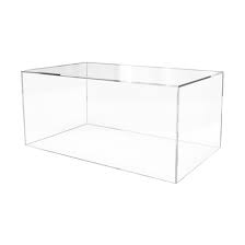 20" x 12" x 9" Clear Acrylic Rectangular Retail Display Box