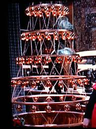 Copper Christmas Tree From The Movie Bell Book And Candle Copper Christmas Book Candle Christmas Candles