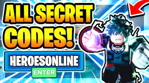 Earn unlimited free cash using given below jailbreak codes 2021. All New Secret Working Codes In Heroes Online 2020 Roblox R6nationals