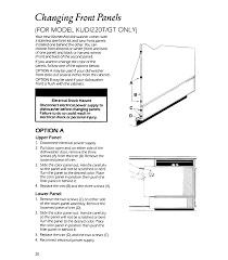 Download the manual for model kitchenaid kdte254ess1 dishwasher. Kitchenaid Kudi220wwh4 User Manual Dishwasher Manuals And Guides L0907468
