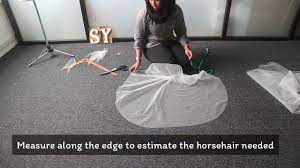 Cara buat cewek sange posted : Diy Veil With Horsehair Trimming Youtube