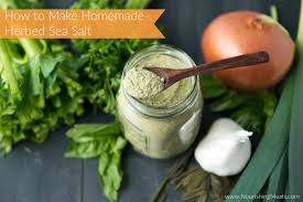 Homemade Herbed Sea Salt Recipe (Herbamare) | Nourishing ...