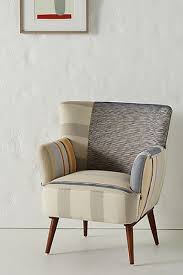 Striped Petite Accent Chair Accent Chairs Striped Upholstery Unique Living Room Furniture