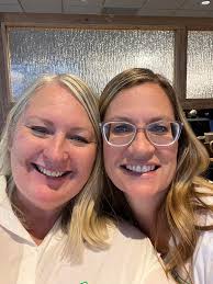 Shelley Moorhead Redmon and I got...