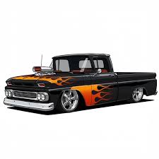 Image result for Flame Red 1955 GMC