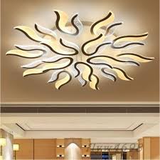 3 5 9 12 15 Heads Modern Acrylic Led Ceiling Lights Living Room Lamp Decorative Modern Led Ceiling Lights Decorative Ceiling Lights Ceiling Lights