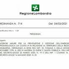 La decisione, precisa una nota della regione, arriva visti fontana: Hui O5lhm0qhxm