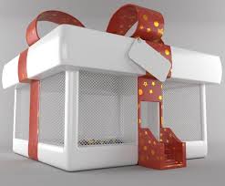 Inflatable Christmas Present 3d Model Max C4d Obj 3ds Fbx Lwo Stl 3dexport Com By Aimadbro Christmas Present 3d Christmas Presents Presents