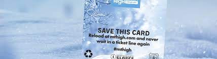Check spelling or type a new query. Mountain High Lift Tickets