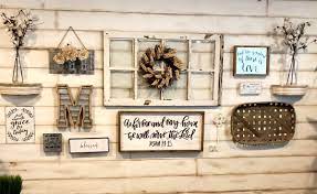 From distressed pallet wall art to whitewashed furniture, these step by step tutorials will show you. Farmhouse Collage Wall Living Room Decor Hobby Lobby Hallway Wall Decor Gallery Wall Living Room