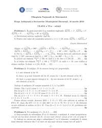 Ce trebuie să știți și când se desfășoară concursul. Olimpiada De Matematica 2019 Etapa Judeteana Clasele 5 8 Subiecte Si Rezolvari Onm 2019 Jitaruionelblog Pregatire Bac Si Evaluarea Nationala 2021 La Matematica Si Alte Materii Materiale Lectii Formule Exercitii Rezolvate