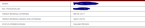 Check spelling or type a new query. Maksud Permohonan Dalam Proses Br1m 2018 Blog Informasi