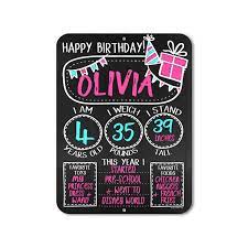 Check spelling or type a new query. Amazon Com Birthday Milestone 9 X 12 Chalkboard Style Reusable Metal Photo Prop For Babies And Toddlers Customizable With Liquid Chalk Markers Not Included Baby