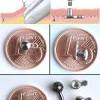 A dermal piercing can be placed anywhere on the body, so long as the area of skin is flat. 3