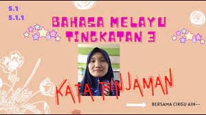 Kata kata sindiran halus itu adalah kata kata yang singkat, padat, namun memberikan kalimat yang jelas. Kata Pinjaman Tingkatan 3 Sk 5 1 Sp 5 1 1 Youtube