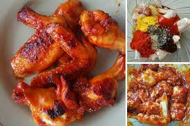 Kepak ayam madu panggang via intaidapur.blogspot.com 3 resipi ayam panggang mudah, sedap & cepat masak. Resepi Kepak Ayam Madu Bakar Warna Merah