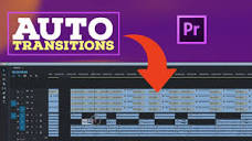 Auto Add Transitions to MULTIPLE CLIPS at Once in Premiere Pro ...