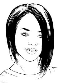 Today mariah is still a sought after commodity and one of the richest singers in the world today. Coloring Page Rihanna Free Printable Coloring Pages Img 15435