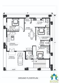 New home designs and house plans. Floor Plan For 40 X 45 Feet Plot 3 Bhk 1800 Square Feet 200 Sq Yards