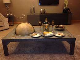 The globe table tops are produced as elliptic or round shape. Andrew Martin Globe Coffee Table Coffee Table Front Room Table