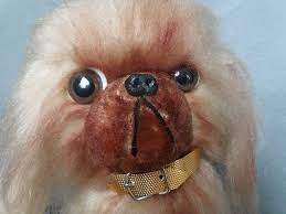 Pekingese Vintage Dog Long Hair Stuffed Toy Vintage Dog Long Haired Dogs Vintage Dachshund