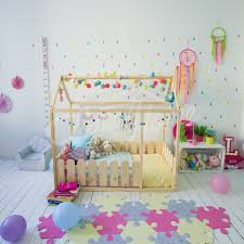 Children Bed Twin Size Montessori Bed Floor Bed Children Crib Etsy Kid Beds House Beds Toddler Rooms