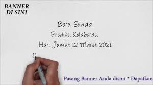 Syair pak tuntung boru sunda hari ini. Kode Syair Pak Tuntung Jumat 12 Maret 2021 Boru Sunda Youtube