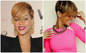 Rihanna short hairstyles 2014 rihanna short bob hairstyles rihanna short curly hairstyles rihanna short edgy hairstyles. Rihanna S Short Hairstyles Front And Back View Legit Ng