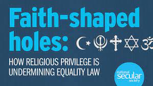 Challenging Religious Privilege National Secular Society