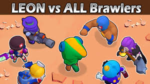 I personally imagine, even with it off, he'd still have some shadow over his eyes, like nita or bo. Leon Vs Todo 1vs1 63 Tests Brawl Stars Youtube