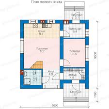 Proekty Domov 9 Na 9 Metrov 9h9 Katalog Proekty Kottedzhej