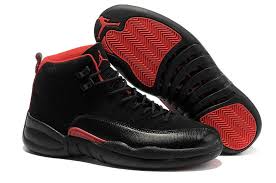Jordan Retro 12 Black Red And White Air Jordan Retro 12 Black Red