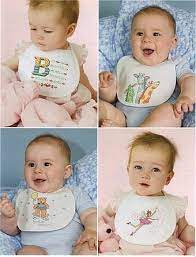 Here are 32 bright, engaging, familiar images for your baby cross stitch projects. Leisure Arts Baby Bibs To Cross Stitch Cross Stitch Pattern 4028 123stitch