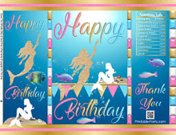 Tiktok chip bag digital file template. Printable Birthday Chip Bag Templates For Instant Download